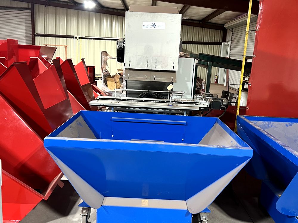 Used Willburg covering machine